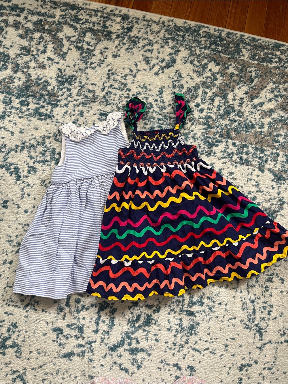 Bundle of Baby Girl Stripe Sundresses